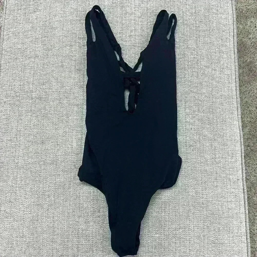 Becca Swim Color Block One Piece - Picture 3 of 5